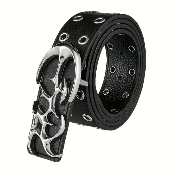 New Stylish Leather Fashion Punk Belt For Men Women