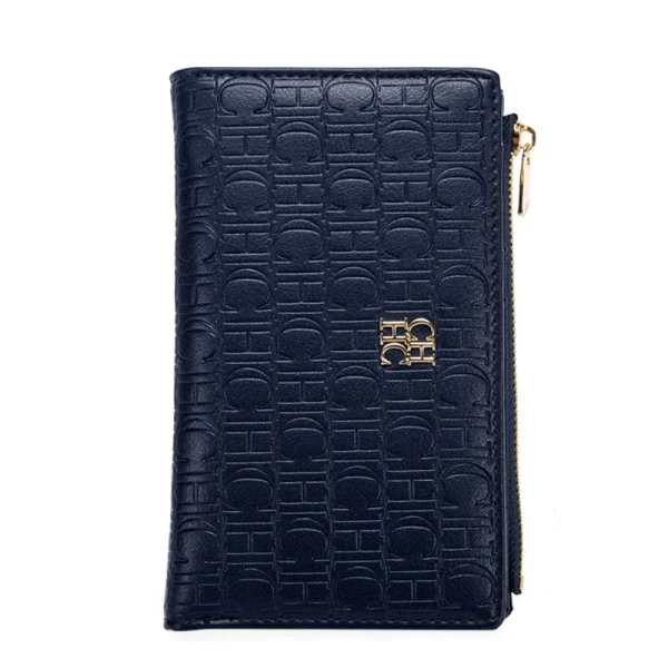Retro Classic Style Solid Color Women's Long Wallet